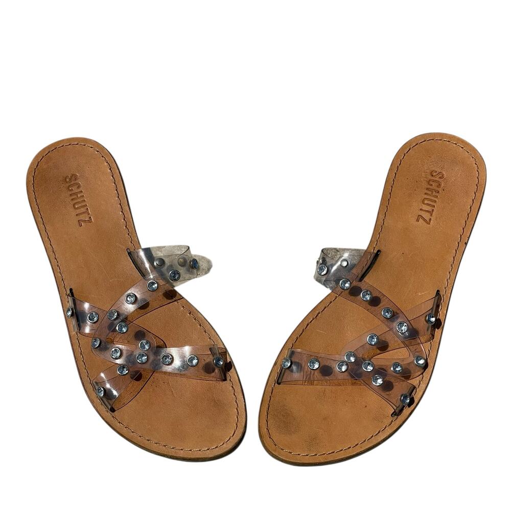 SCHUTZ Cathryn Slide - Transparent - 8B